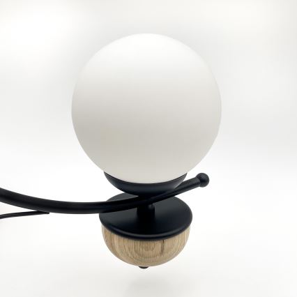 Brilagi - Candeeiro suspenso COTTAGE 3xG9/40W/230V faia/branco