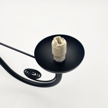 Brilagi - Candeeiro suspenso COTTAGE 3xG9/40W/230V preto/branco