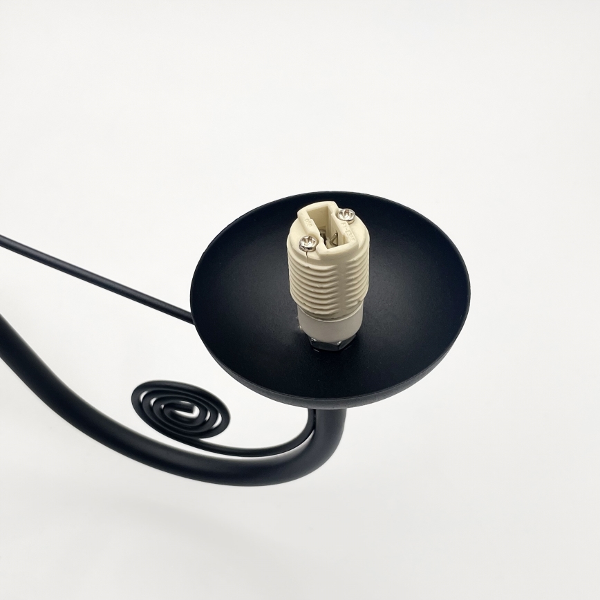 Brilagi - Candeeiro suspenso COTTAGE 3xG9/40W/230V preto/branco
