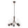 Brilagi - Candeeiro suspenso COTTAGE 5xE14/40W/230V carvalho/branco