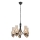 Brilagi - Candeeiro suspenso COTTAGE 5xE14/40W/230V faia/castanho