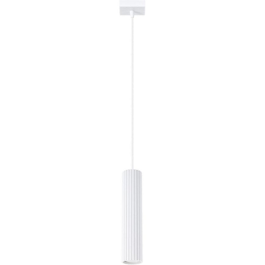 Brilagi - Candeeiro suspenso CRESTO 1xGU10/10W/230V branco