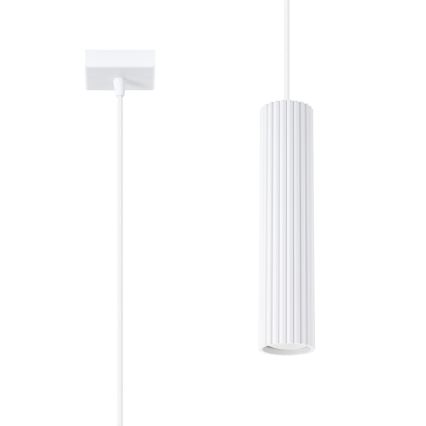Brilagi - Candeeiro suspenso CRESTO 1xGU10/10W/230V branco