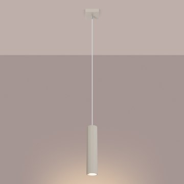 Brilagi - Candeeiro suspenso CRESTO 1xGU10/10W/230V creme