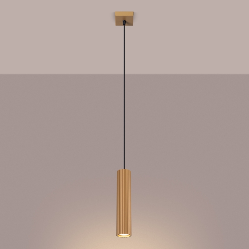 Brilagi - Candeeiro suspenso CRESTO 1xGU10/10W/230V dourado