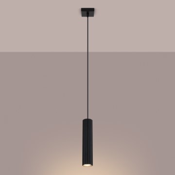 Brilagi - Candeeiro suspenso CRESTO 1xGU10/10W/230V preto