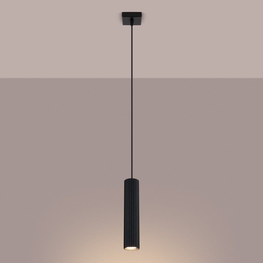 Brilagi - Candeeiro suspenso CRESTO 1xGU10/10W/230V preto