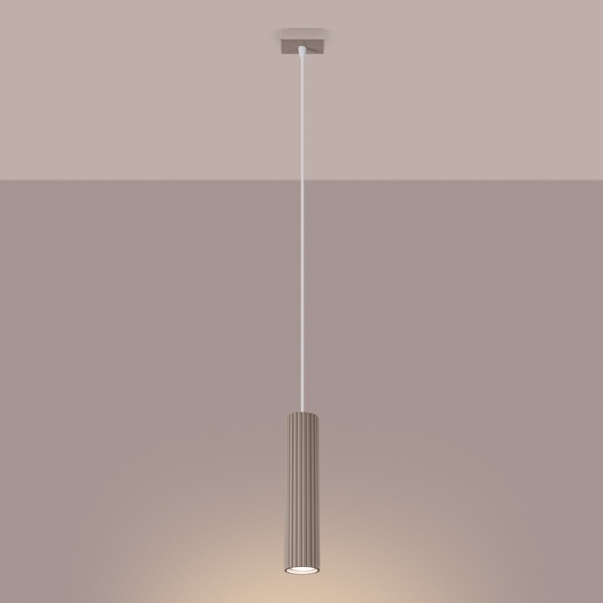 Brilagi - Candeeiro suspenso CRESTO 1xGU10/10W/230V taupe