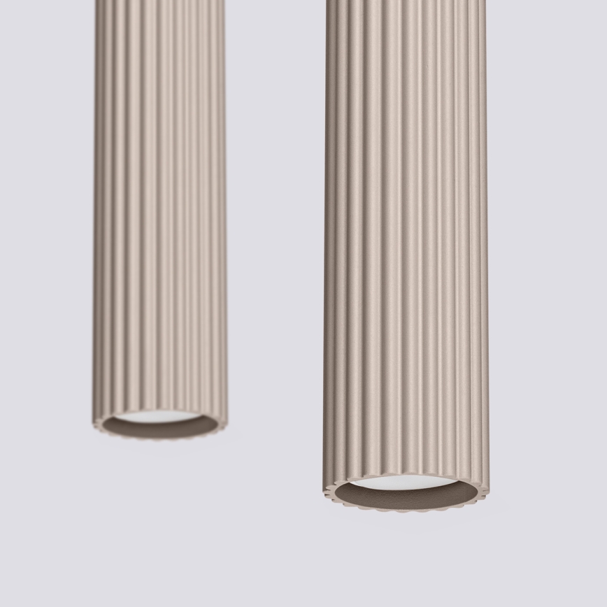 Brilagi - Candeeiro suspenso CRESTO 2xGU10/10W/230V taupe