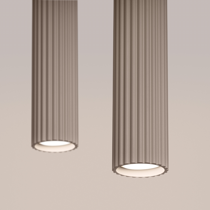 Brilagi - Candeeiro suspenso CRESTO 2xGU10/10W/230V taupe