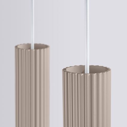 Brilagi - Candeeiro suspenso CRESTO 2xGU10/10W/230V taupe