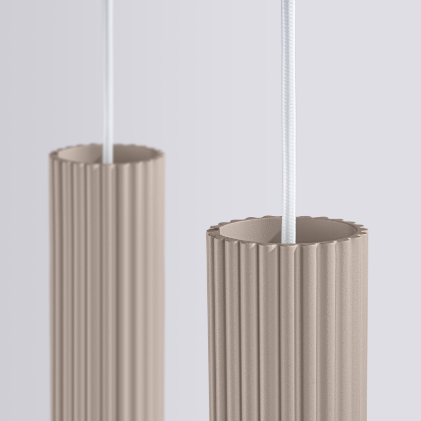 Brilagi - Candeeiro suspenso CRESTO 2xGU10/10W/230V taupe