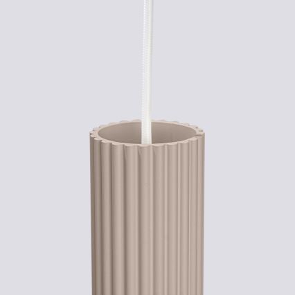 Brilagi - Candeeiro suspenso CRESTO 3xGU10/10W/230V taupe