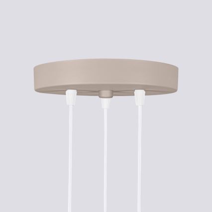 Brilagi - Candeeiro suspenso CRESTO 3xGU10/10W/230V taupe