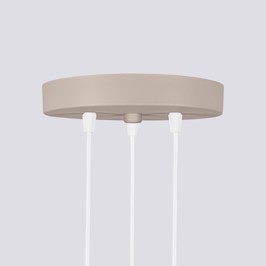Brilagi - Candeeiro suspenso CRESTO 3xGU10/10W/230V taupe