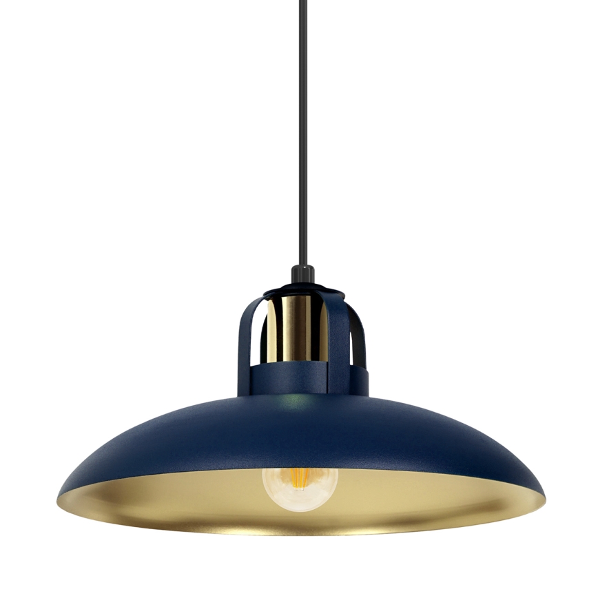 Brilagi - Candeeiro suspenso FLAMENGO 1xE27/60W/230V azul