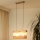 Brilagi - Candeeiro suspenso FOREST 2xE27/15W/230V pinho/bege/creme