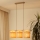 Brilagi - Candeeiro suspenso FOREST 3xE27/15W/230V pinho/castanho