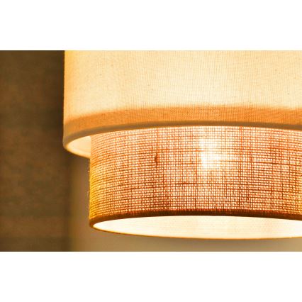 Brilagi - Candeeiro suspenso LED BOHO STYLE 1xE27/15W/230V diâmetro 25 cm