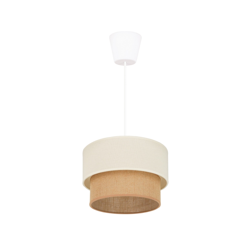 Brilagi - Candeeiro suspenso LED BOHO STYLE 1xE27/15W/230V diâmetro 25 cm