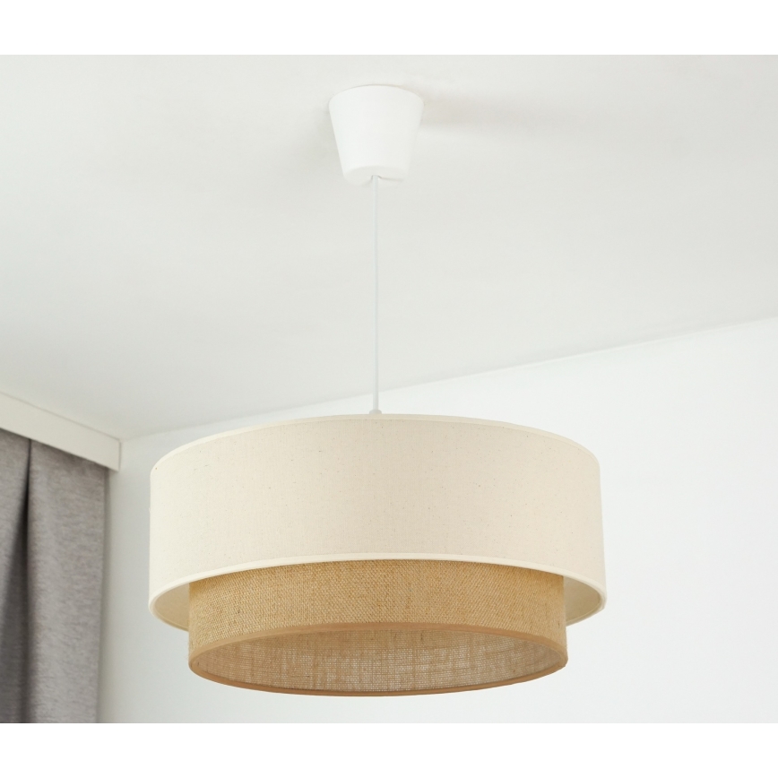 Brilagi - Candeeiro suspenso LED BOHO STYLE 1xE27/15W/230V diâmetro 40 cm