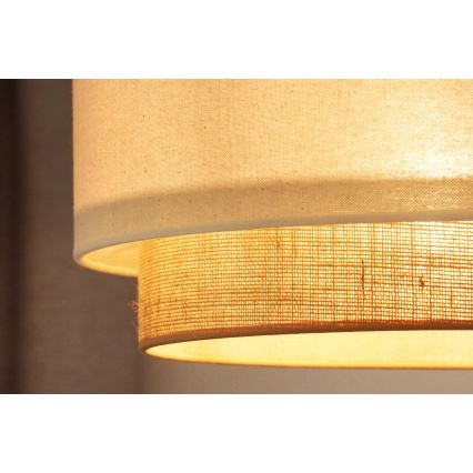 Brilagi - Candeeiro suspenso LED BOHO STYLE 1xE27/15W/230V diâmetro 40 cm