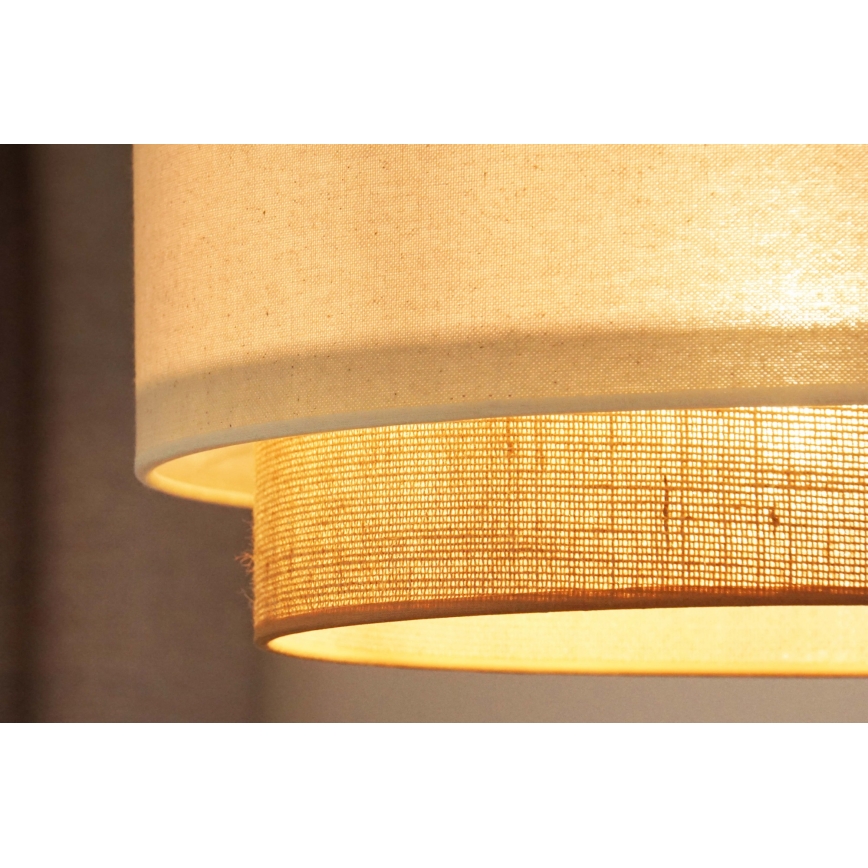 Brilagi - Candeeiro suspenso LED BOHO STYLE 1xE27/15W/230V diâmetro 40 cm