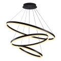 Brilagi - Candeeiro suspenso LED com regulação CIRCLE LED/125W/230V 3000-6500K preto + comando