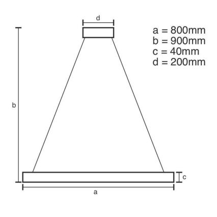 Brilagi - Candeeiro suspenso LED com regulação CIRCLE LED/55W/230V 3000-6500K prateado + comando