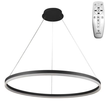 Brilagi - Candeeiro suspenso LED com regulação CIRCLE LED/55W/230V 3000-6500K preto + comando