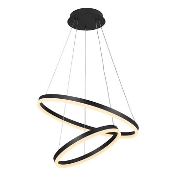 Brilagi - Candeeiro suspenso LED com regulação CIRCLE LED/70W/230V 3000-6500K preto + comando