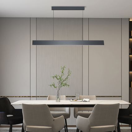 Brilagi - Candeeiro suspenso LED com regulação SLIMLINE LED/40W/230V 3000-6000K antracite + comando