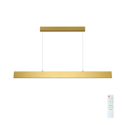 Brilagi - Candeeiro suspenso LED com regulação SLIMLINE LED/40W/230V 3000-6000K dourado + comando