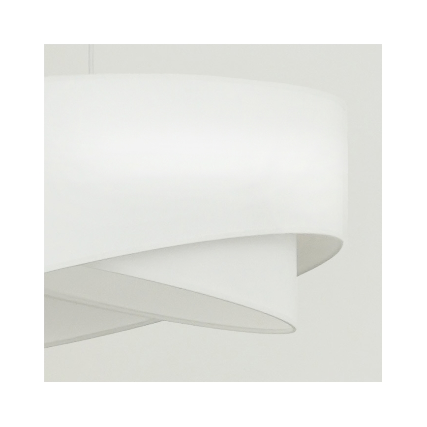 Brilagi - Candeeiro suspenso LED LYRA 1xE27/15W/230V branco