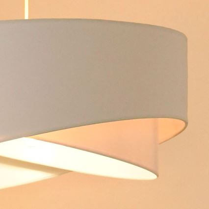 Brilagi - Candeeiro suspenso LED LYRA 1xE27/15W/230V branco