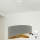 Brilagi - Candeeiro suspenso LED LYRA 1xE27/15W/230V cinzento/creme/dourado