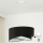 Brilagi - Candeeiro suspenso LED LYRA 1xE27/15W/230V preto/branco