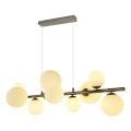 Brilagi - Candeeiro suspenso LED MILLA 10xG9/3W/230V cromado brilhante/branco