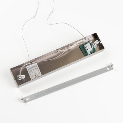 Brilagi - Candeeiro suspenso LED MILLA 10xG9/3W/230V cromado brilhante/fumado