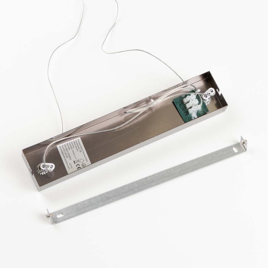 Brilagi - Candeeiro suspenso LED MILLA 10xG9/3W/230V cromado brilhante/fumado
