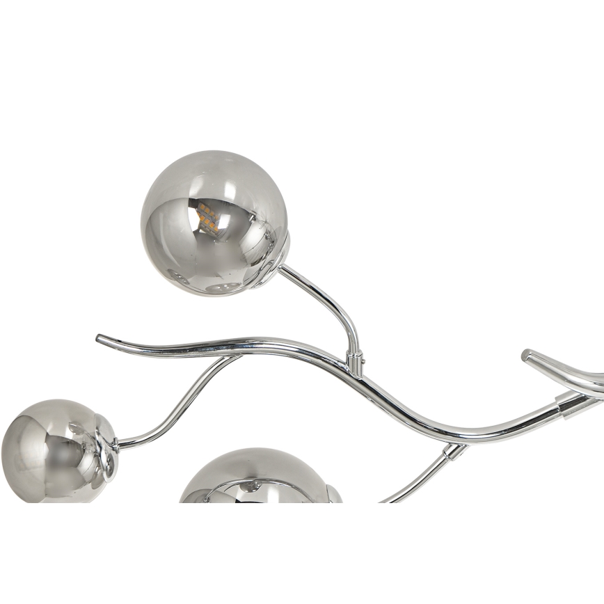 Brilagi - Candeeiro suspenso LED MISTEL 6xG9/3W/230V cromado brilhante/fumado