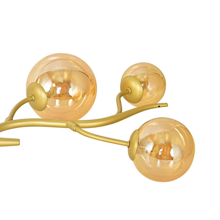 Brilagi - Candeeiro suspenso LED MISTEL 6xG9/3W/230V dourado