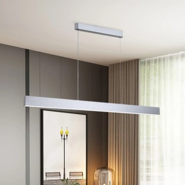 Brilagi - Candeeiro suspenso LED SLEEKLINE LED/40W/230V 3000/4500/6000K prateado