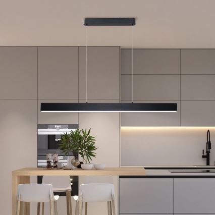 Brilagi - Candeeiro suspenso LED SLEEKLINE LED/40W/230V 3000/4500/6000K preto