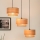 Brilagi - Candeeiro suspenso MONTANA BOHO 3xE27/15W/230V castanho/preto