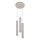 Brilagi - Candeeiro suspenso POKER 3xGU10/25W/230V bege/dourado