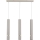 Brilagi - Candeeiro suspenso POKER 3xGU10/25W/230V bege/dourado
