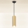 Brilagi - Candeeiro suspenso SELE 1xGU10/30W/230V preto/dourado