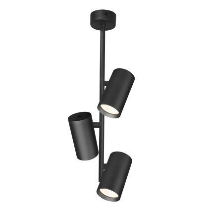 Brilagi - Candeeiro suspenso SELE VERTICAL 3xGU10/30W/230V preto