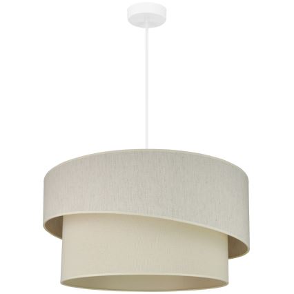 Brilagi - Candeeiro suspenso SHINE 1xE27/15W/230V diâmetro 50 cm creme